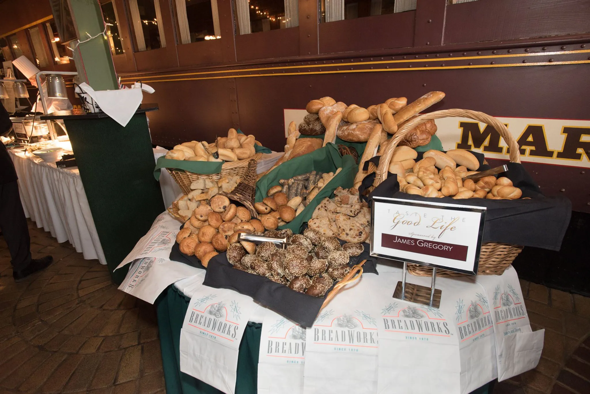 Taste the Good Life gala photo: bread