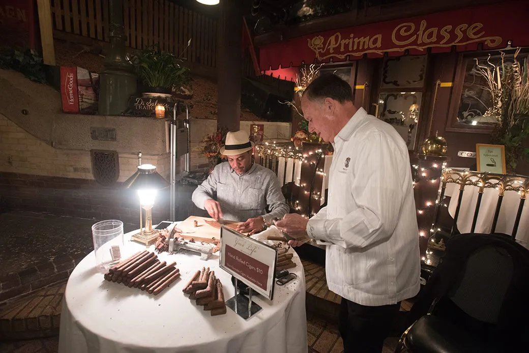 Taste the Good Life gala photo: cigars